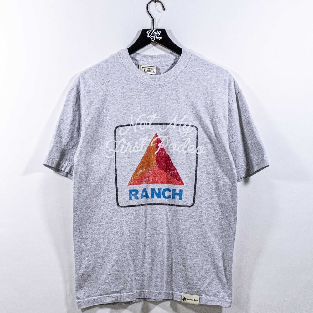 Stevenson Ranch Not My First Rodeo T-Shirt Medium Cowboy Streetwear